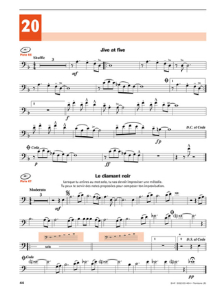 Écouter Lire et Jouer Volume 2 - Trombone - DE HASKE - Partition